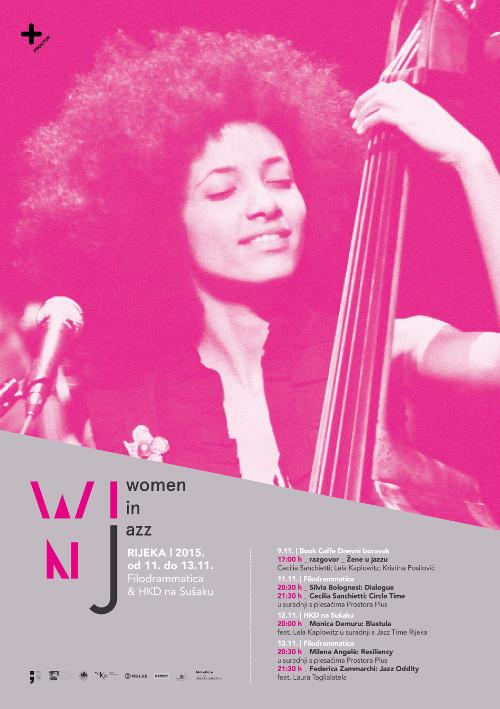 Tri dana žena u jazzu - Women in Jazz Festival Rijeka- Women in Jazz // 11.-13.11.2015 // Filodrammatica / HKD na Sušaku