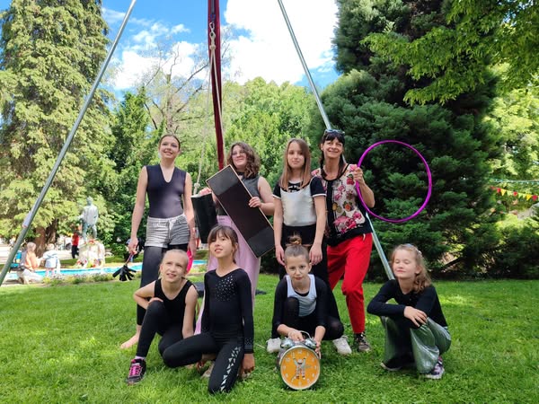 Mlade cirkuske nade Prostora Plus na Cu’fus Festu